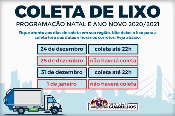 FINAL DE ANO - Prefeitura terá atendimento normal para a população durante  as semanas de Natal e Ano Novo