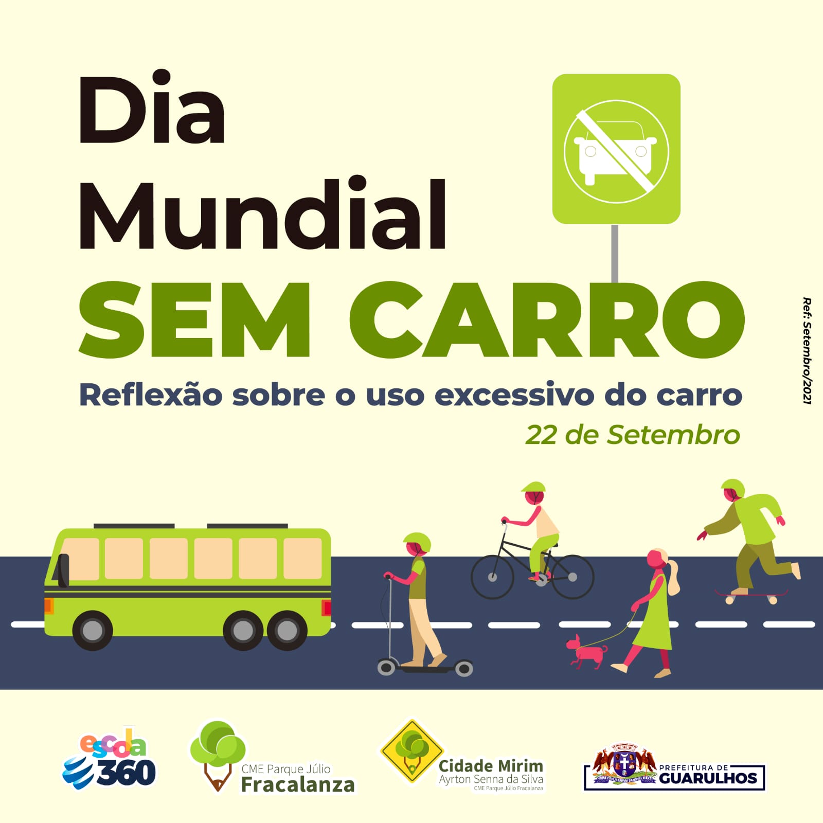 Dia Mundial Sem Carro - 22 de setembro - InfoEscola
